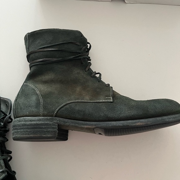 Guidi 995 Reverse Calfskin Lace Up Boots - Picture 7 of 10